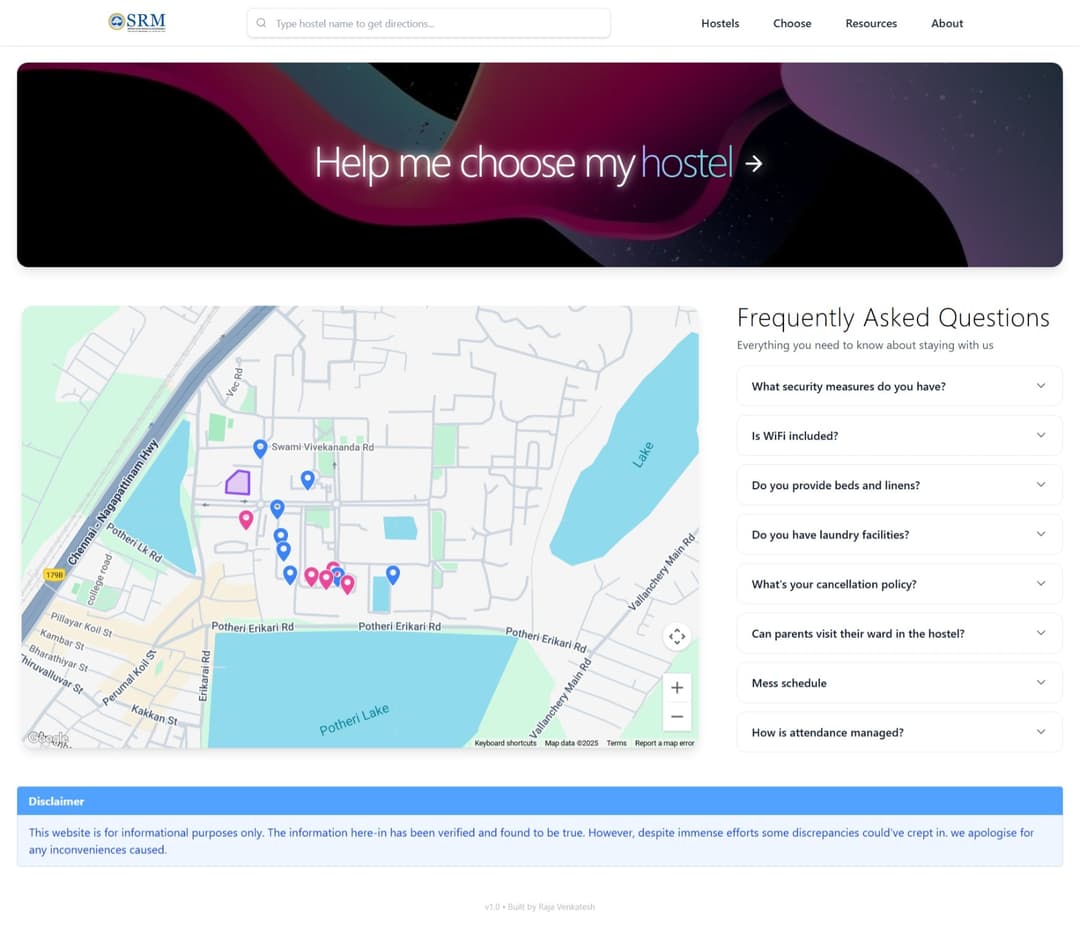 Hostel screenshot